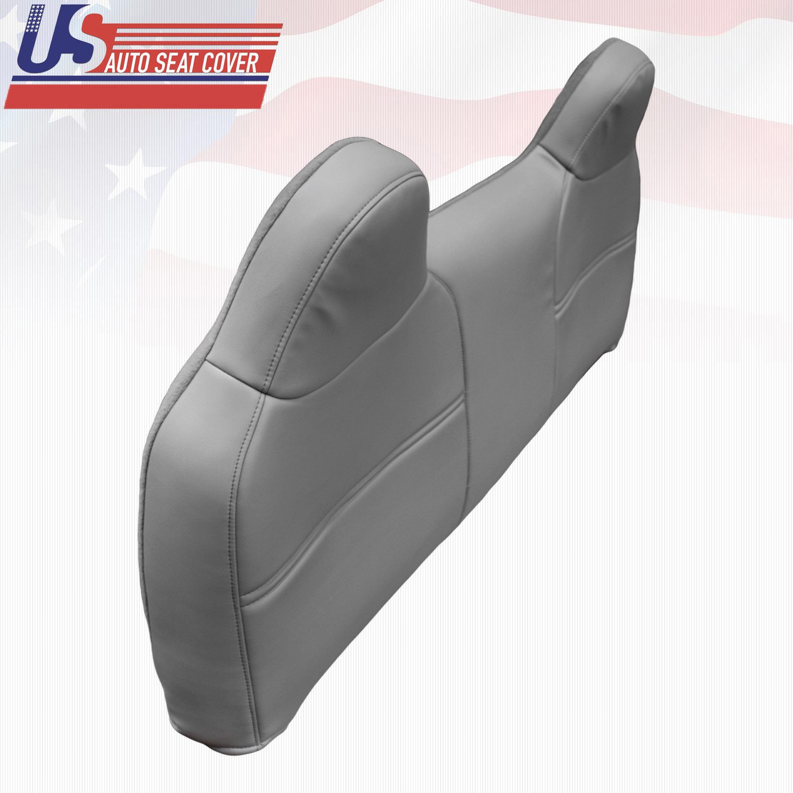2003 to 2007 Fits Ford F250 XL Upper Top Bench Replacement Vinyl Seat Cover Gray