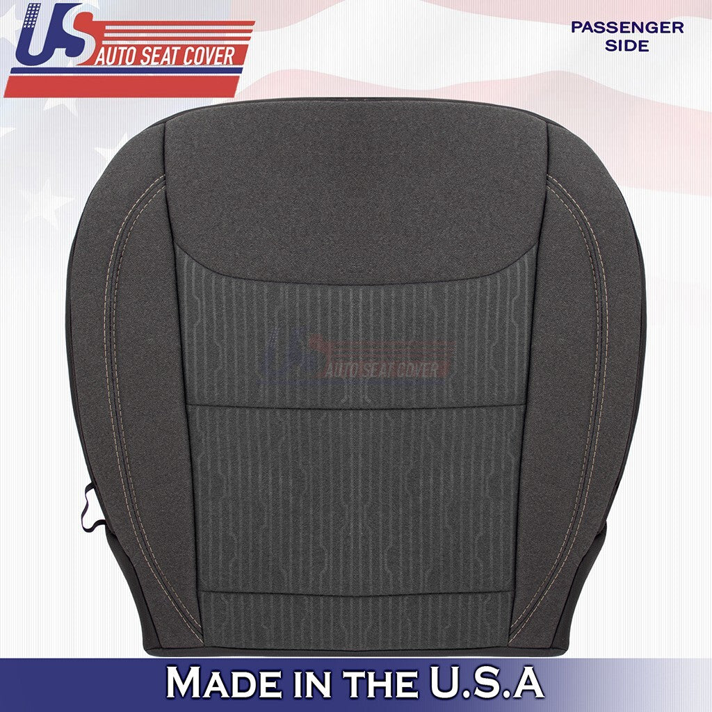 2023 2024 For Dodge Ram 1500 SLT Front Passenger Bottom Cloth Cover Diesel Gray