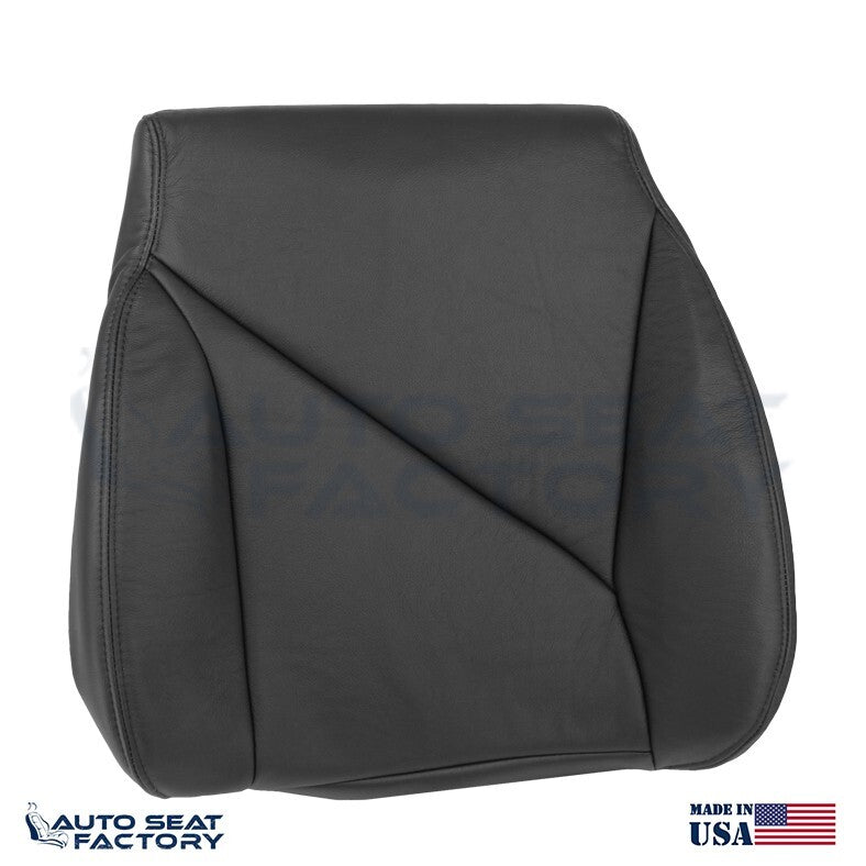 Fits 1994 - 1996 Chevy Corvette PASSENGER Side Bottom Black Leather Seat Cover