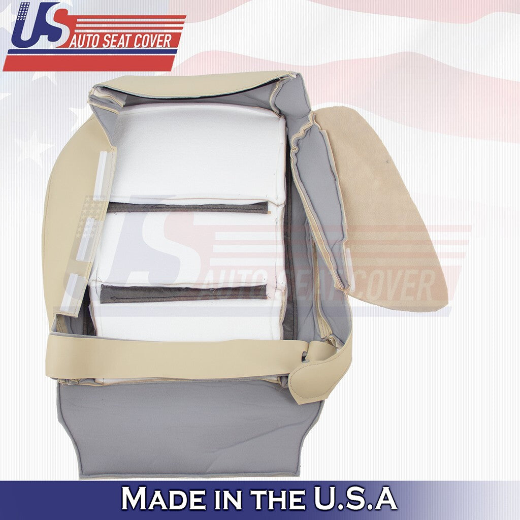 2013 to 2018 For Toyota Avalon XLE Driver & Passenger Bottoms Leather Cover Tan