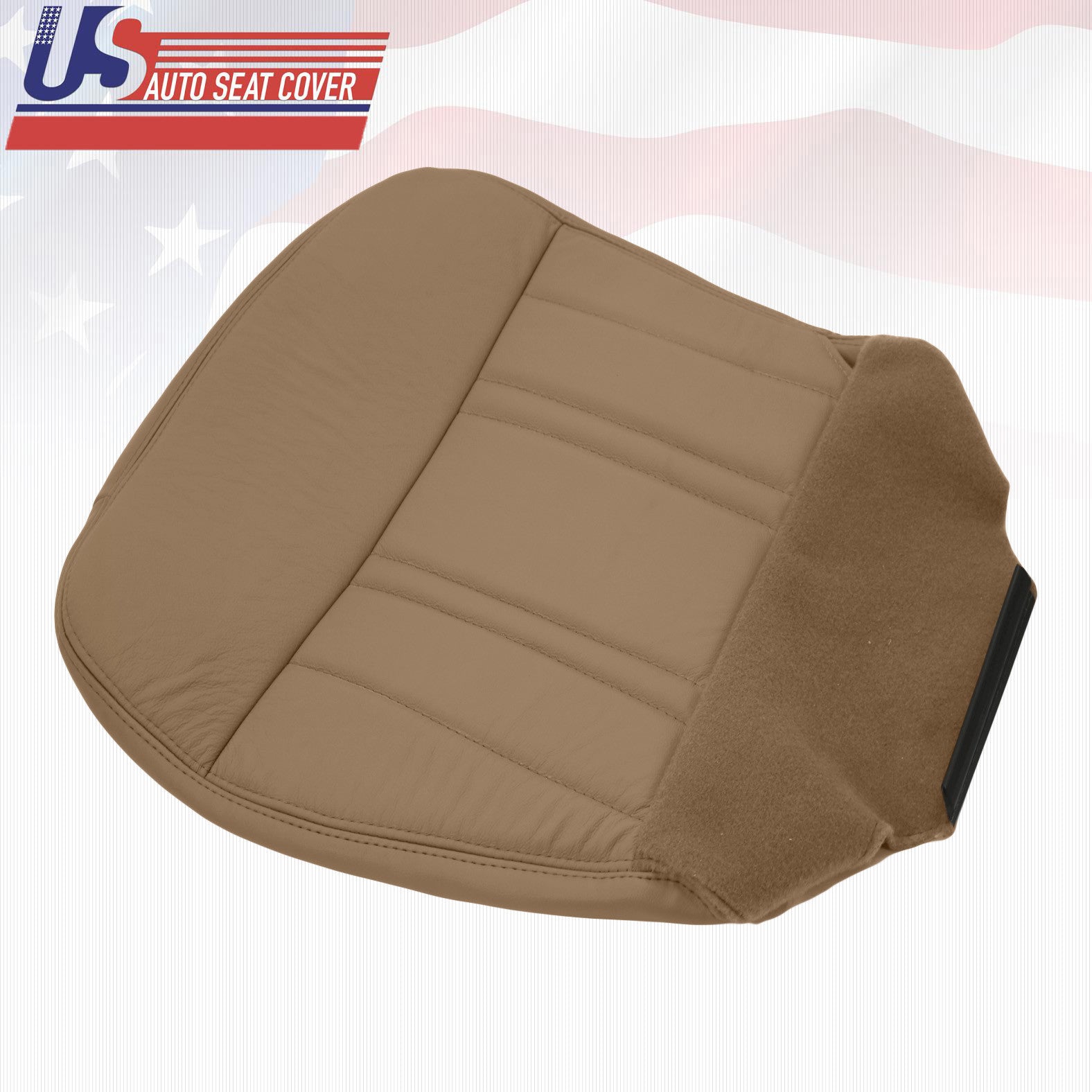 1997-1998 Ford F150 Lariat, 4x4 Single Cab Prairie Tan Driver Bottom Seat Cover