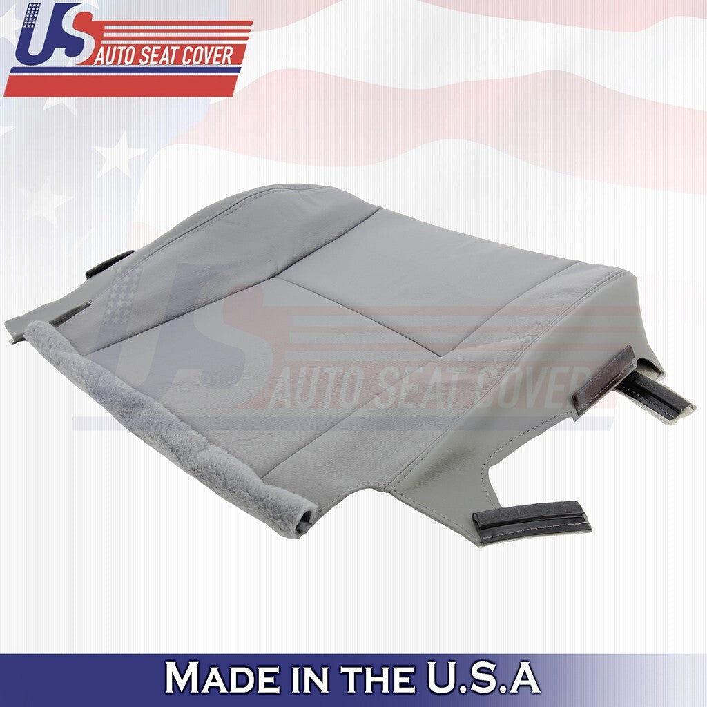 2002-2006 Fits Toyota Camry Passenger Bottom Leather Seat Cover Gray