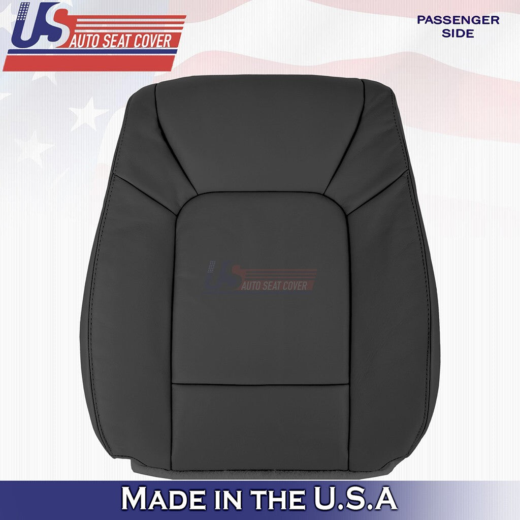 Passenger Bottom & Top Leather Cover Black 2009 2010 2011 Fits Honda Pilot