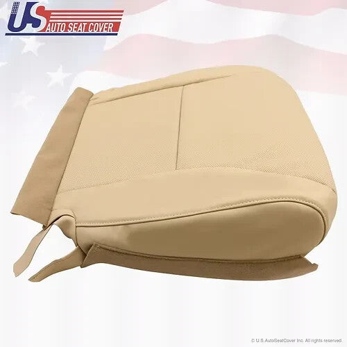 2010 to 2015 For Lexus RX350 Driver & Passenger Bottom Leather Seat Cover Tan