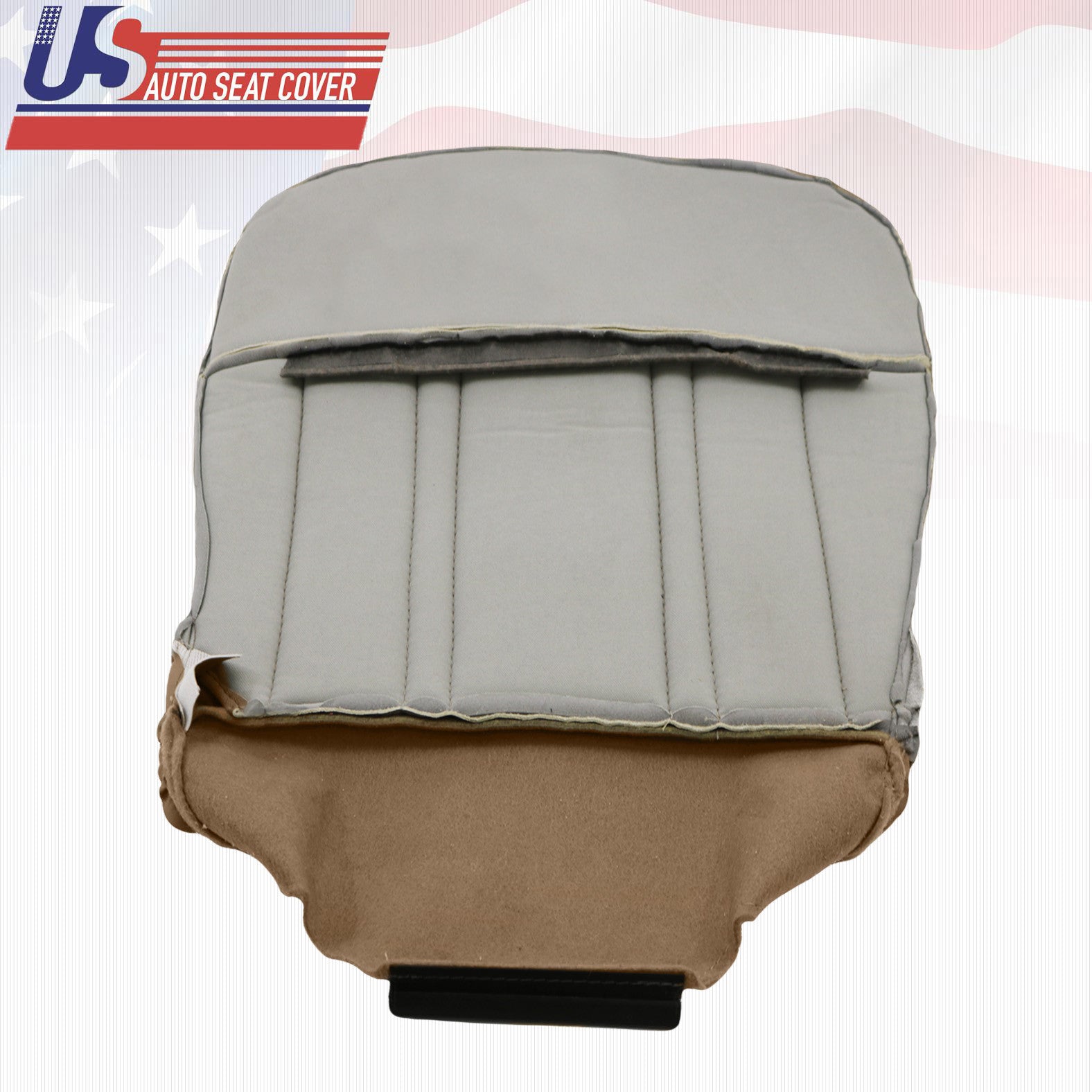 1998 Ford F150 Lariat, 4x4 Single-Cab Driver Bottom Seat Cover Prairie Tan Vinyl