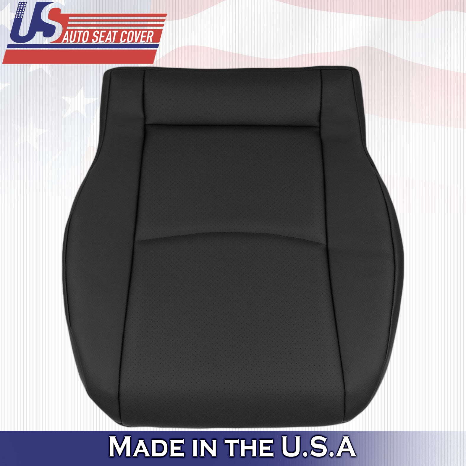 For 2001 to 2004 Mercedes Benz C230 C320 C240 Driver Bottom Leather Cover BLACK