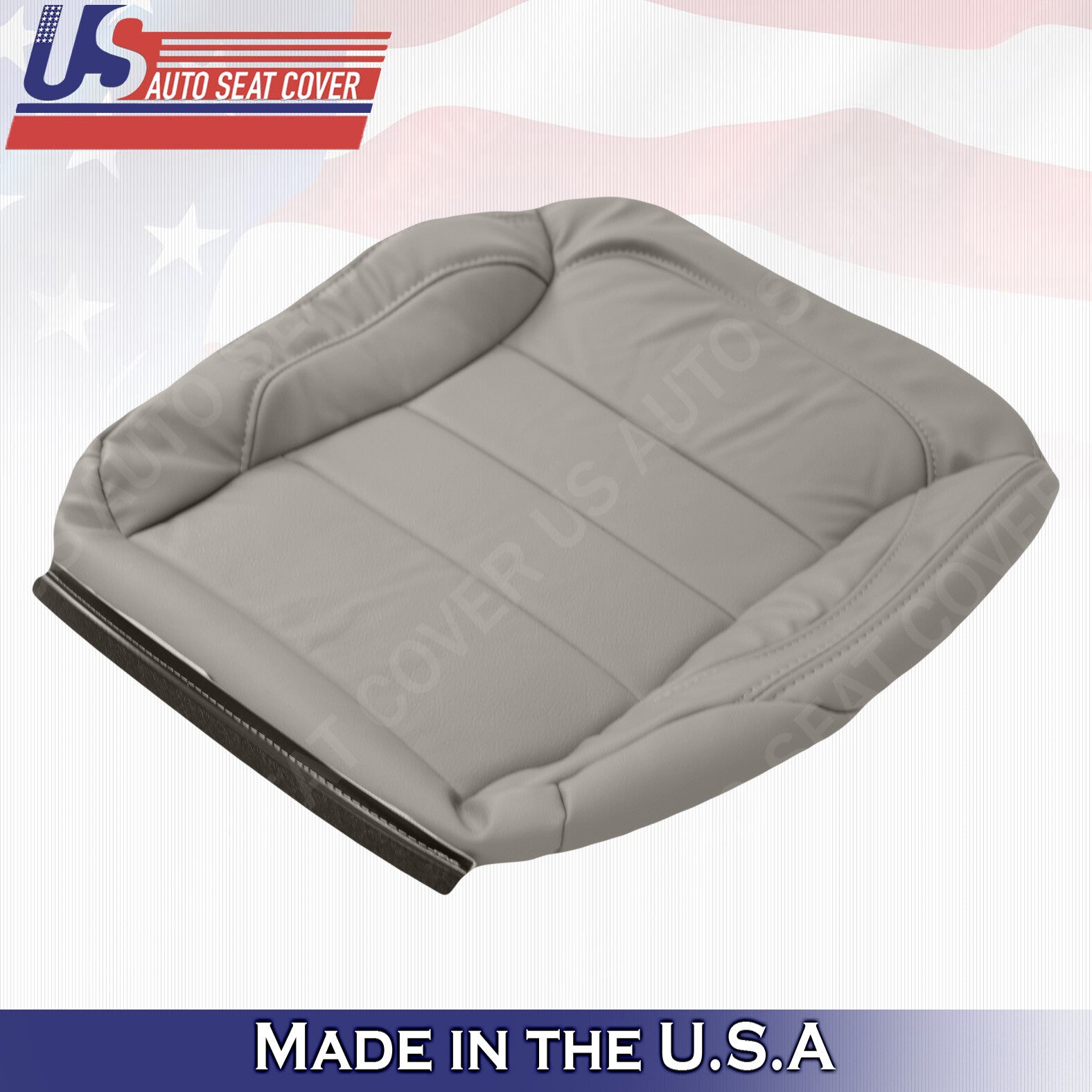 FIT Driver Bottom Leather Cover Gray FOR 2012 TO 2015 Mercedes Benz ML250 ML350
