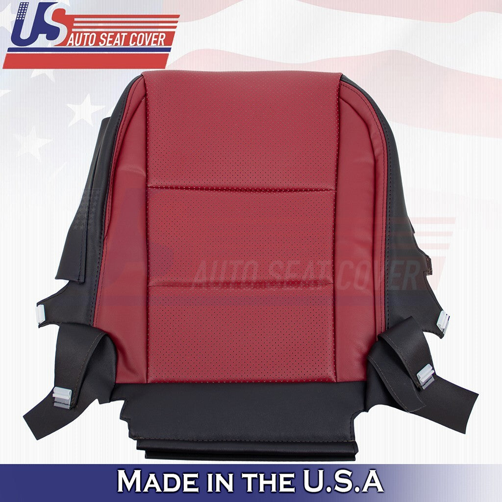 2017 2018 2019 2020 Fits Lexus GS350 F-Sport PASSENGER Bottom Leather Cover Red