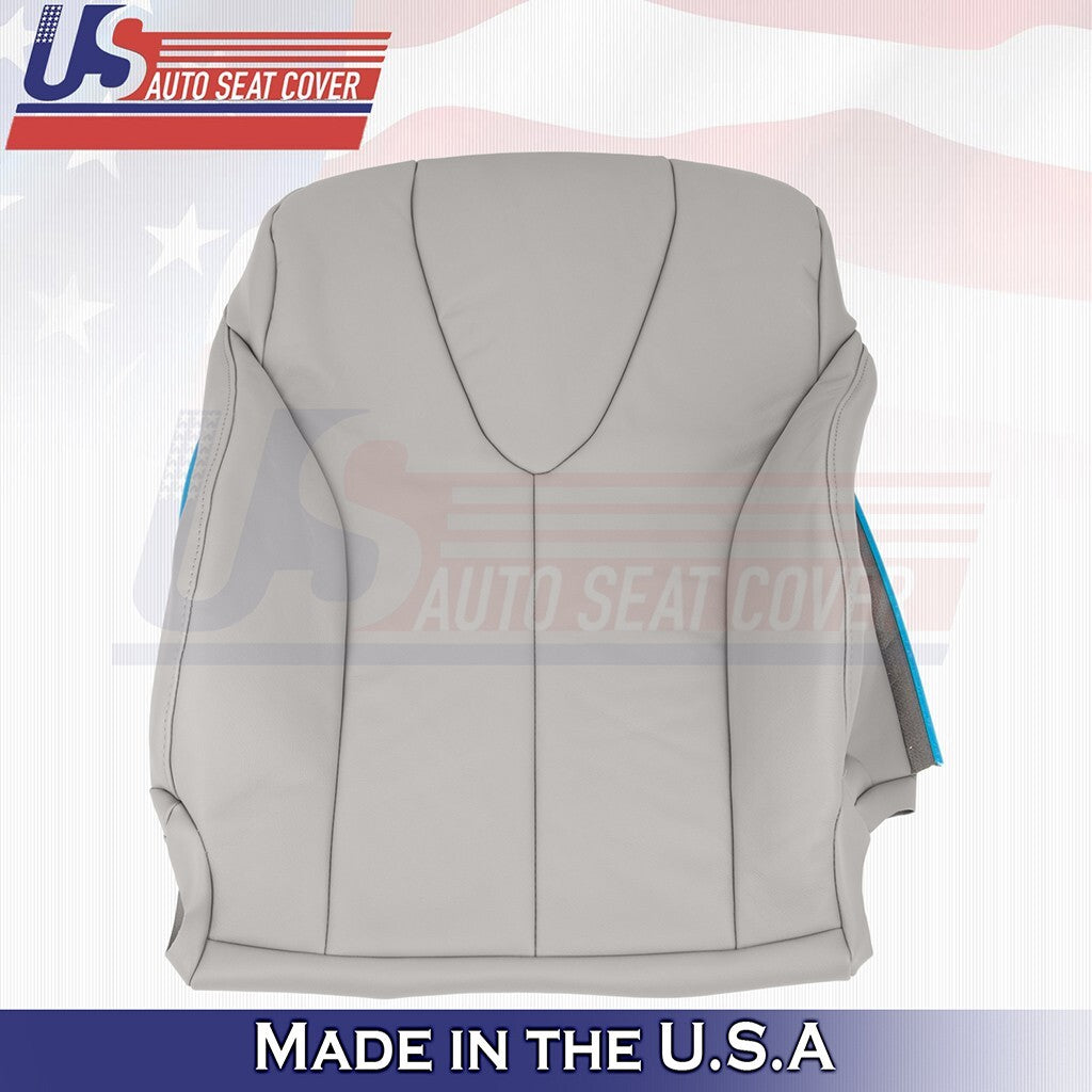 2007 to 2011 For Toyota Camry Driver &Passenger Tops &Bottoms Leather Cover Gray