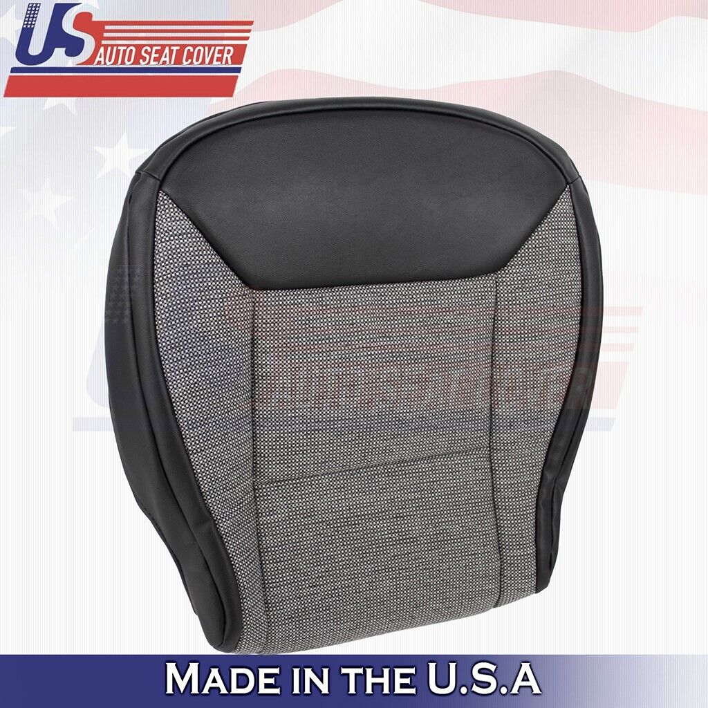 2019 to 2024 Fits Dodge Ram ProMaster Passenger Bottom Cloth/Vinyl Cover Black