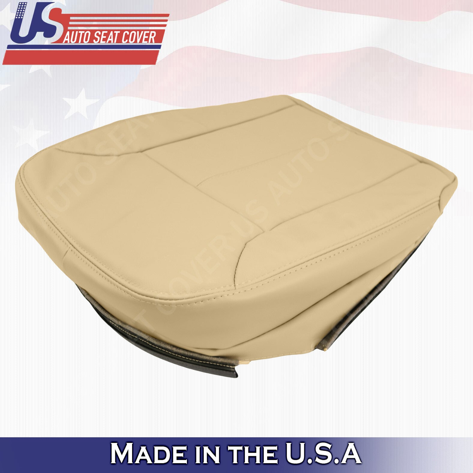 2010 2011 2012 Fits Mercedes Benz GL350 Passenger Bottom Seat Cover Tan