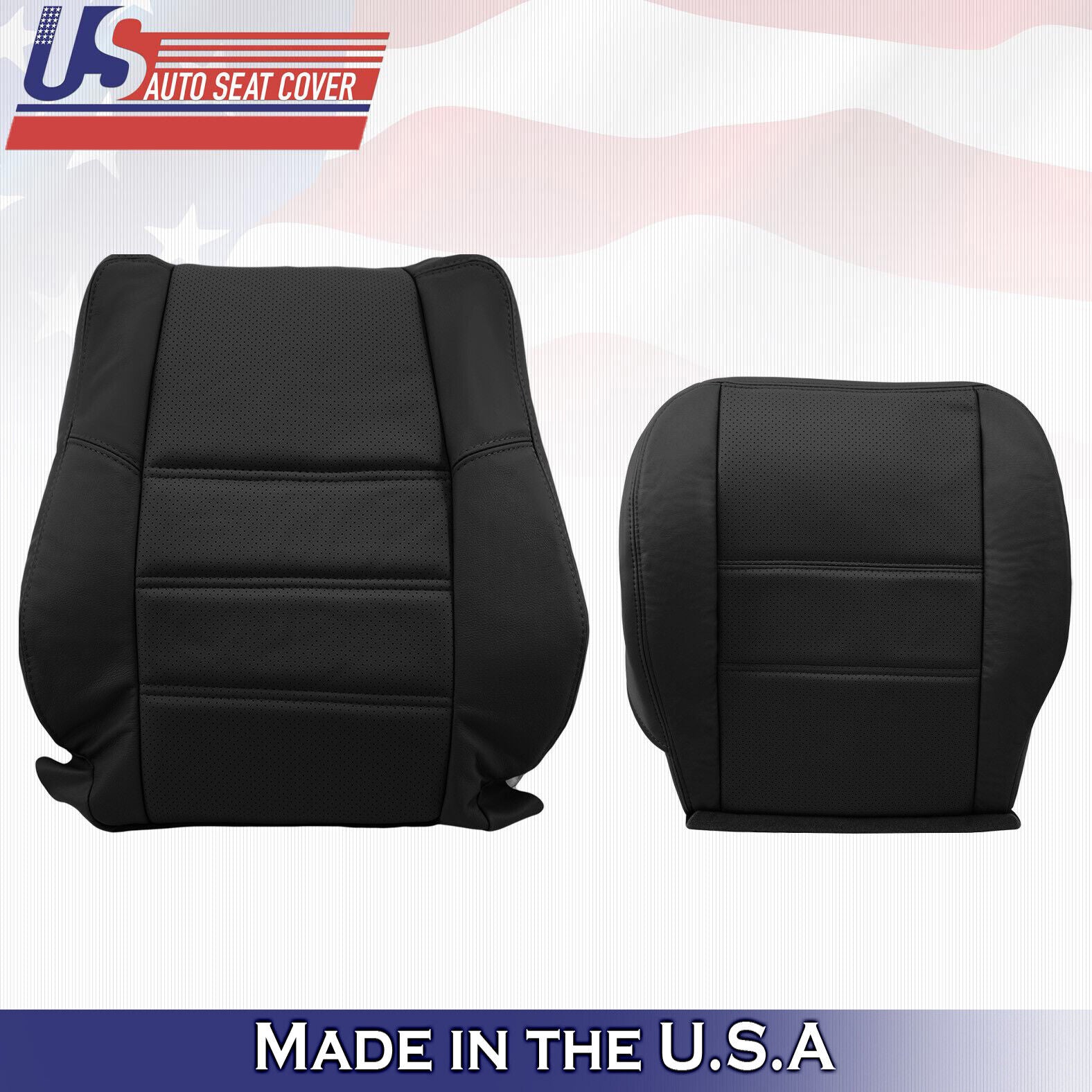 Upper Top Perforated Leather Seat Cover For Nissan Pathfinder 2001 to 2004