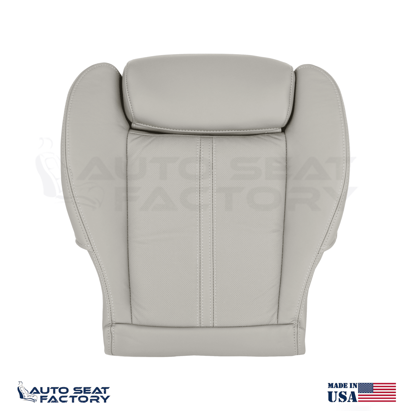 Replacement 2010 - 2016 Fits Cadillac SRX Shale Leather Seat Covers, Perforated