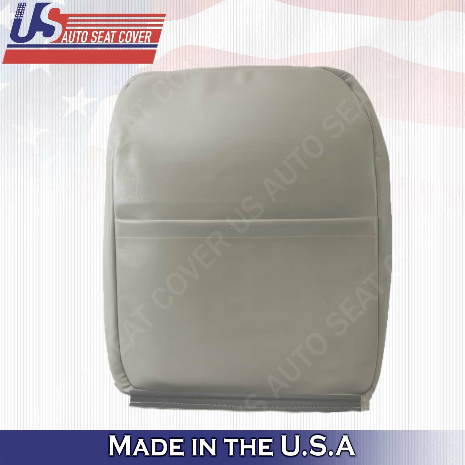 1994-1996 For Chevy Impala Driver Top Synthetic Leather Perforated Cover Gray