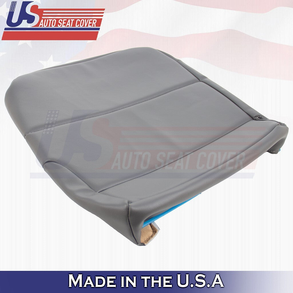 2001 2002 2003 Fits ISUZU NPR Driver Bottom Synthetic Leather Cover Dk Gray