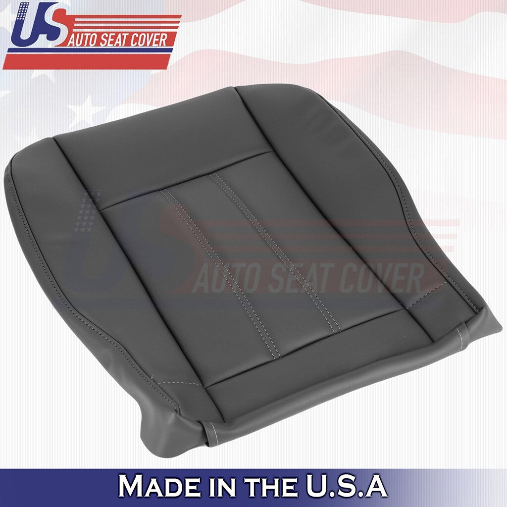 2008 to 2016 For Chrysler Town & Country Front Tops Bottoms Leather Cover Black
