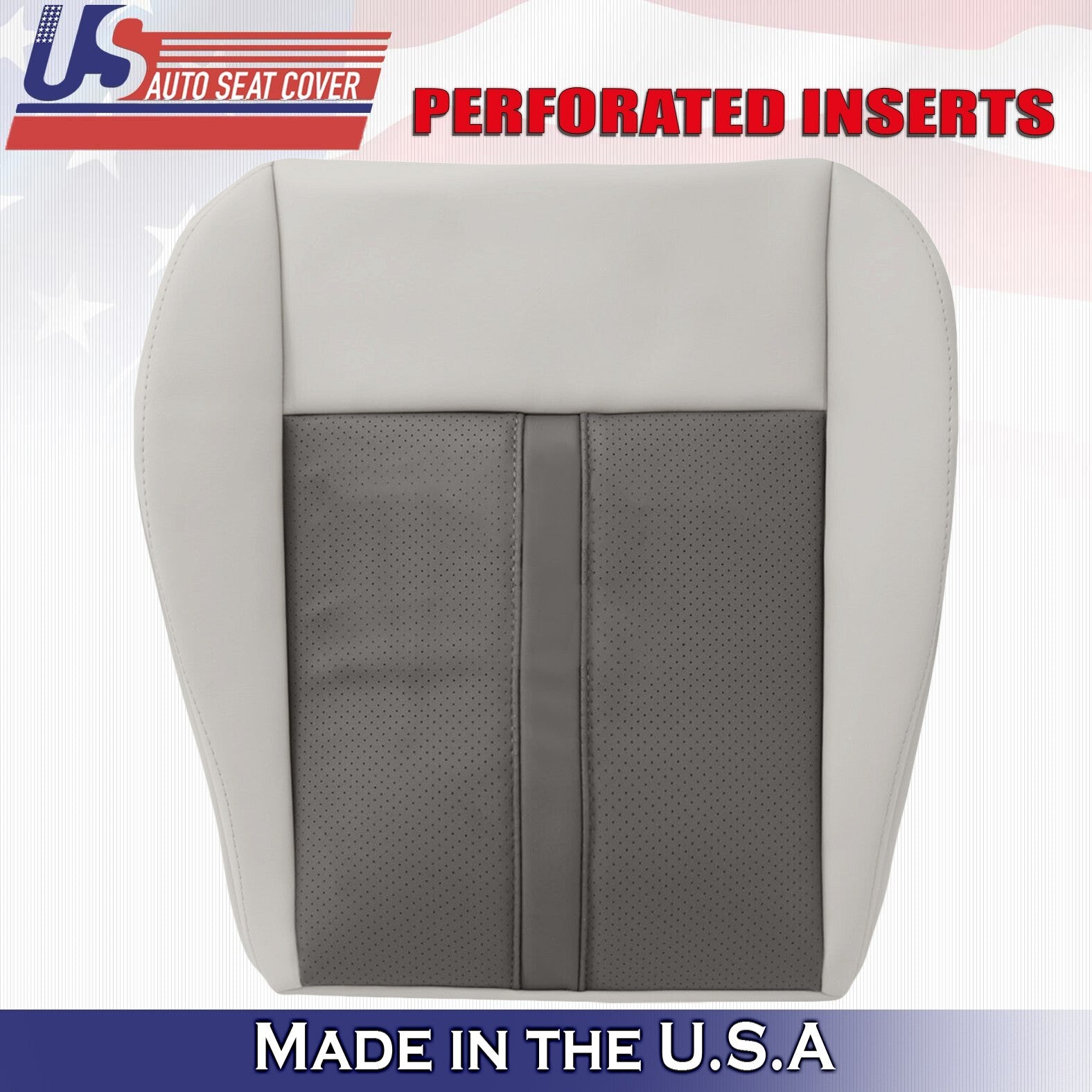 2006 For Jeep Grand Cherokee Limited 2 Top & 2 Bottom Leather Seat Covers Tan