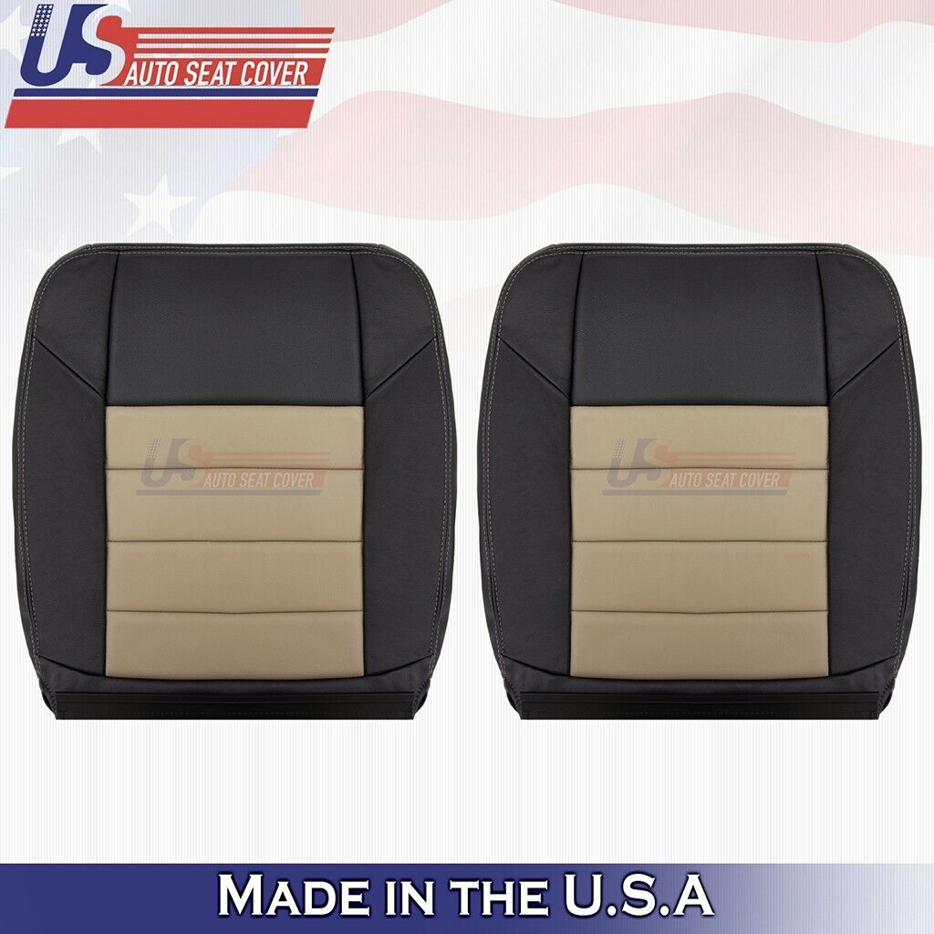 Rear Passenger Top Seat Cover 2Tone Fits 2005 Ford Excursion Eddie Bauer