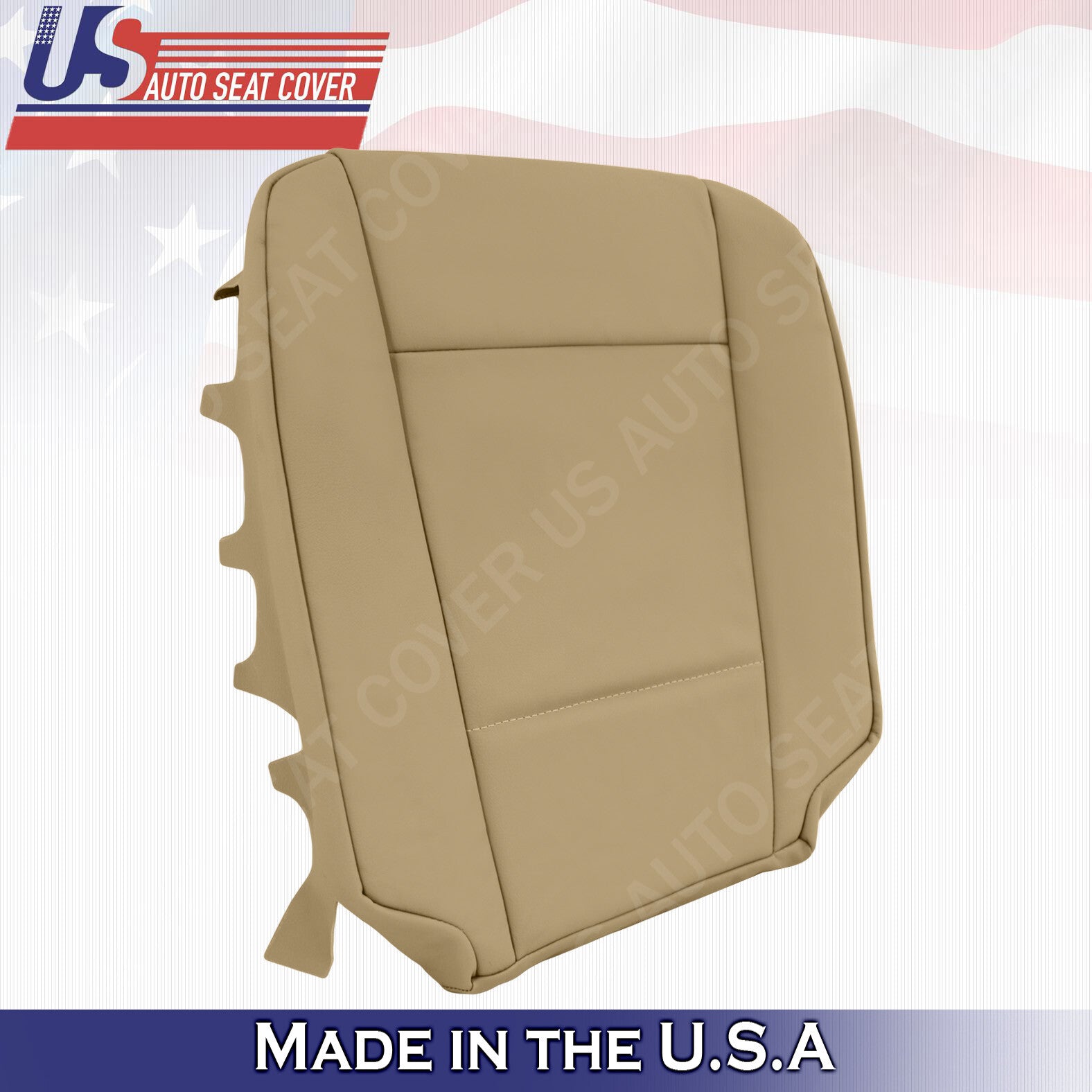 PASSENGER BOTTOM LEATHER SEAT COVER TAN FOR 2002 2003 2004 2005 2006 BMW 5 Serie