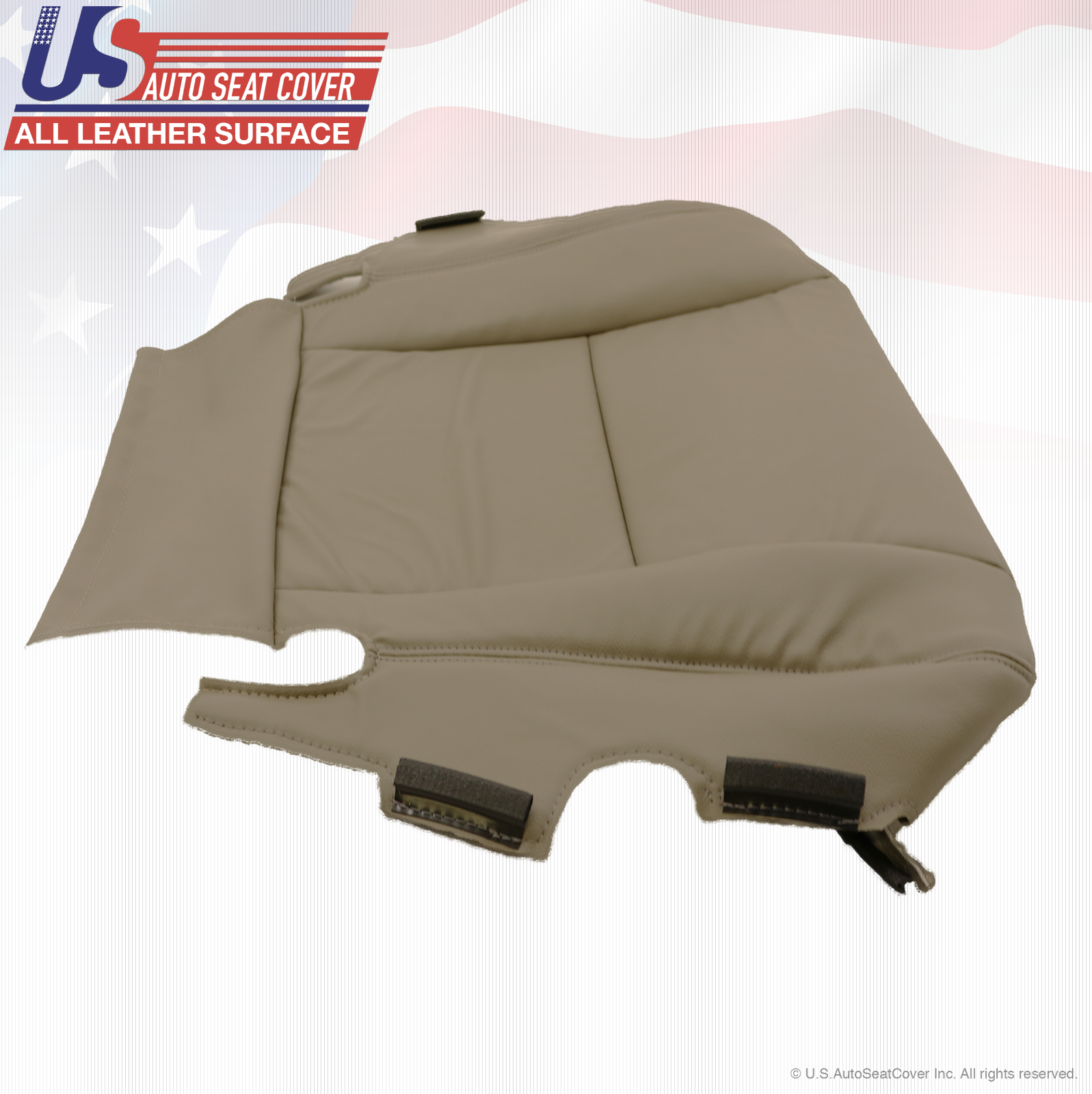 Front Driver Bottom Replacement Seat-Cover Leather Gray For 2006 Toyota Tundra