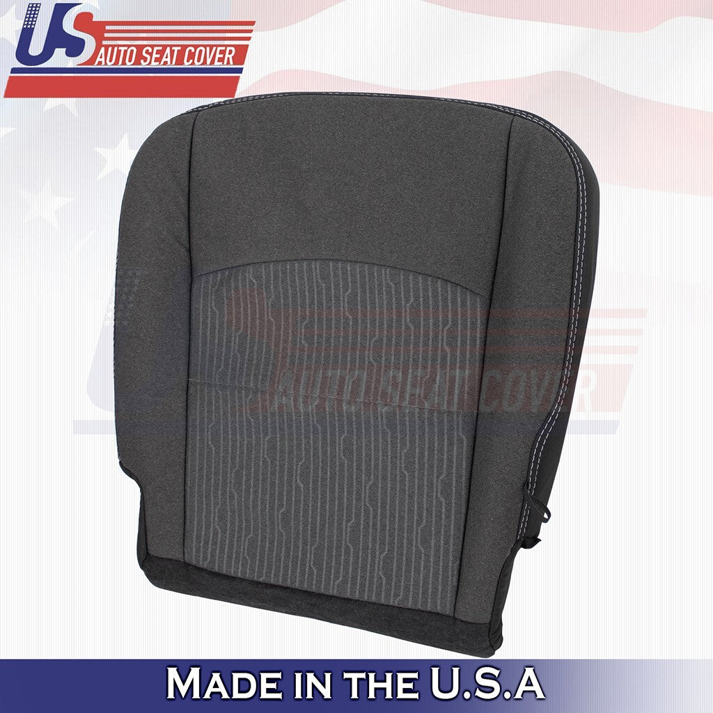 2021 2022 Fits Dodge Ram 1500 Driver Bottom Seat Cloth Cover Diesel Gray