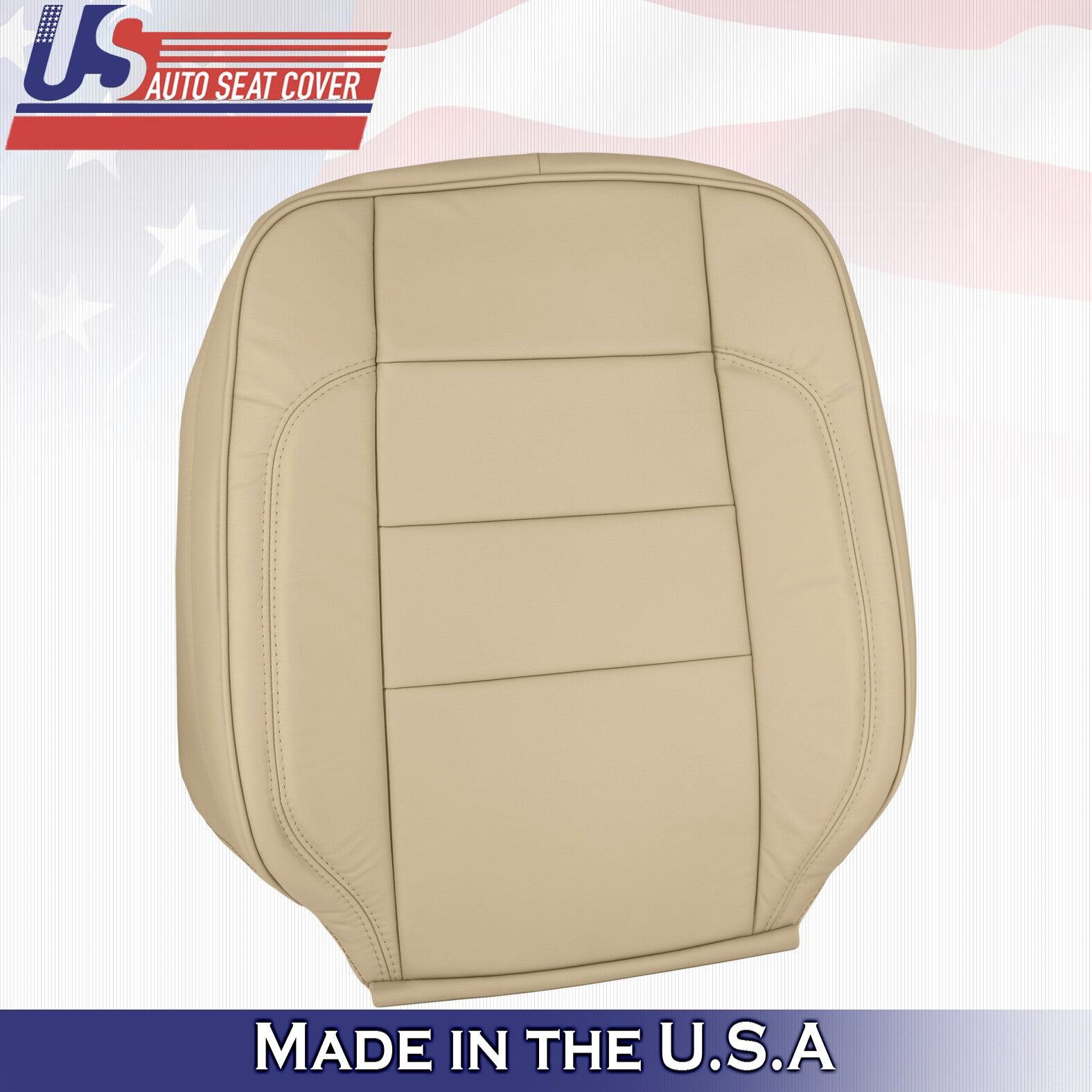 1998 to 2005 For Lexus GS300 GS400 GS430 2x Top & 2x Bottom Leather Covers Ivory