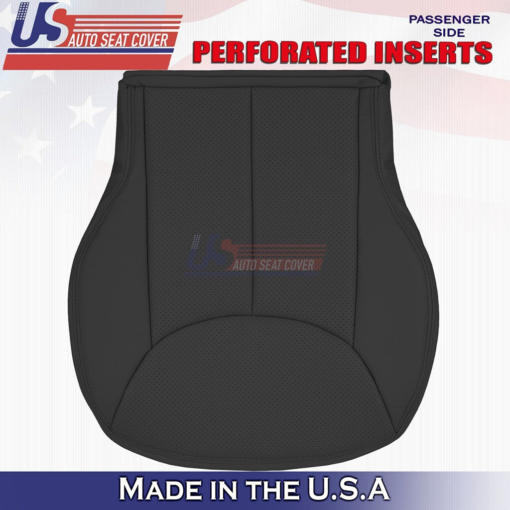 2003 2004 2005 For Mercedes Benz SL600 Left & Right Bottoms Leather Cover Black