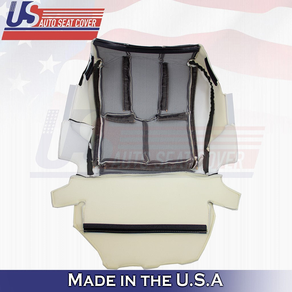 2003 2004 2005 Fits Infiniti G35 Coupe Front Set 2x Bottoms Leather Cover Black