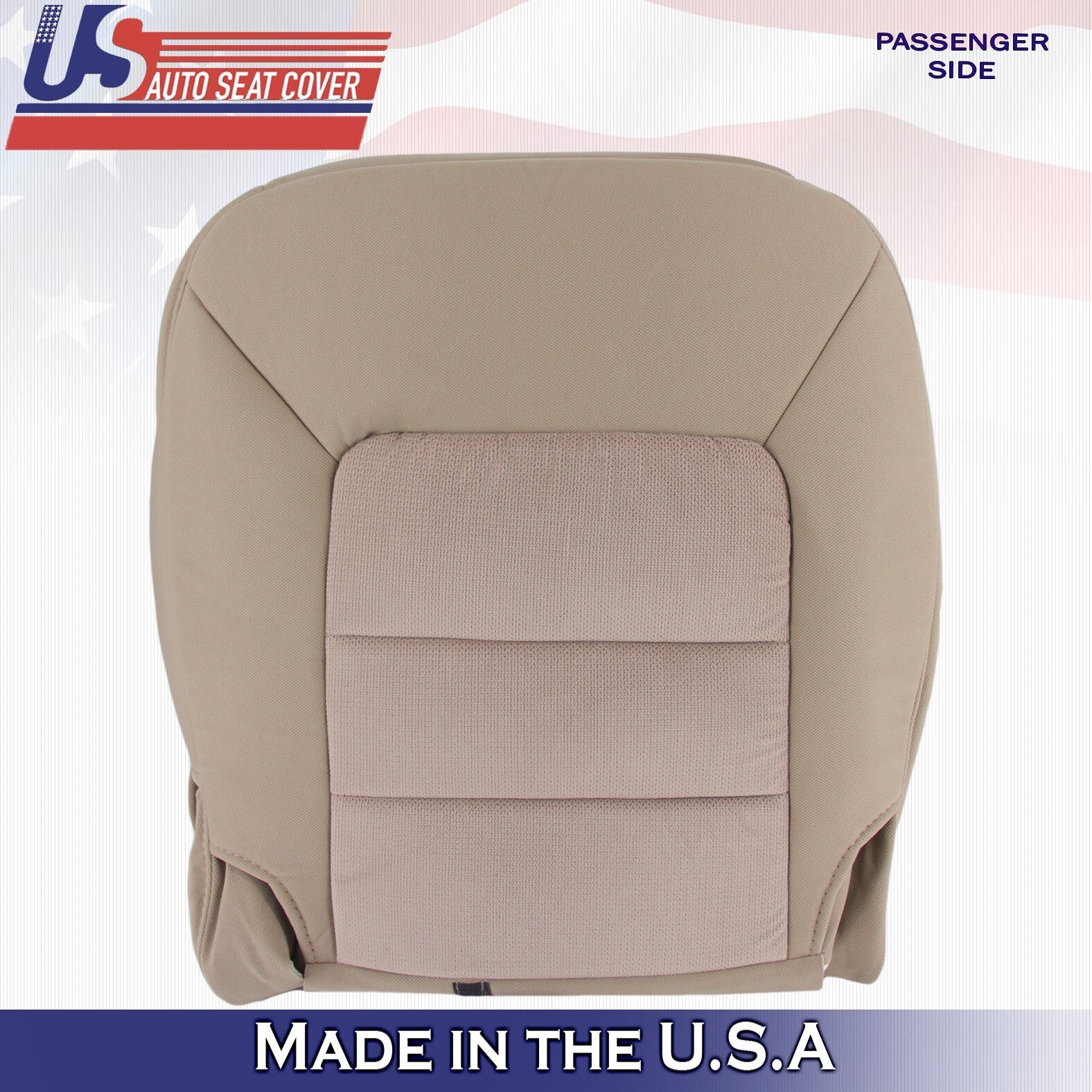 2003 2004 For Ford Expedition XLT Front Driver Passenger Bottom Cloth Covers Tan
