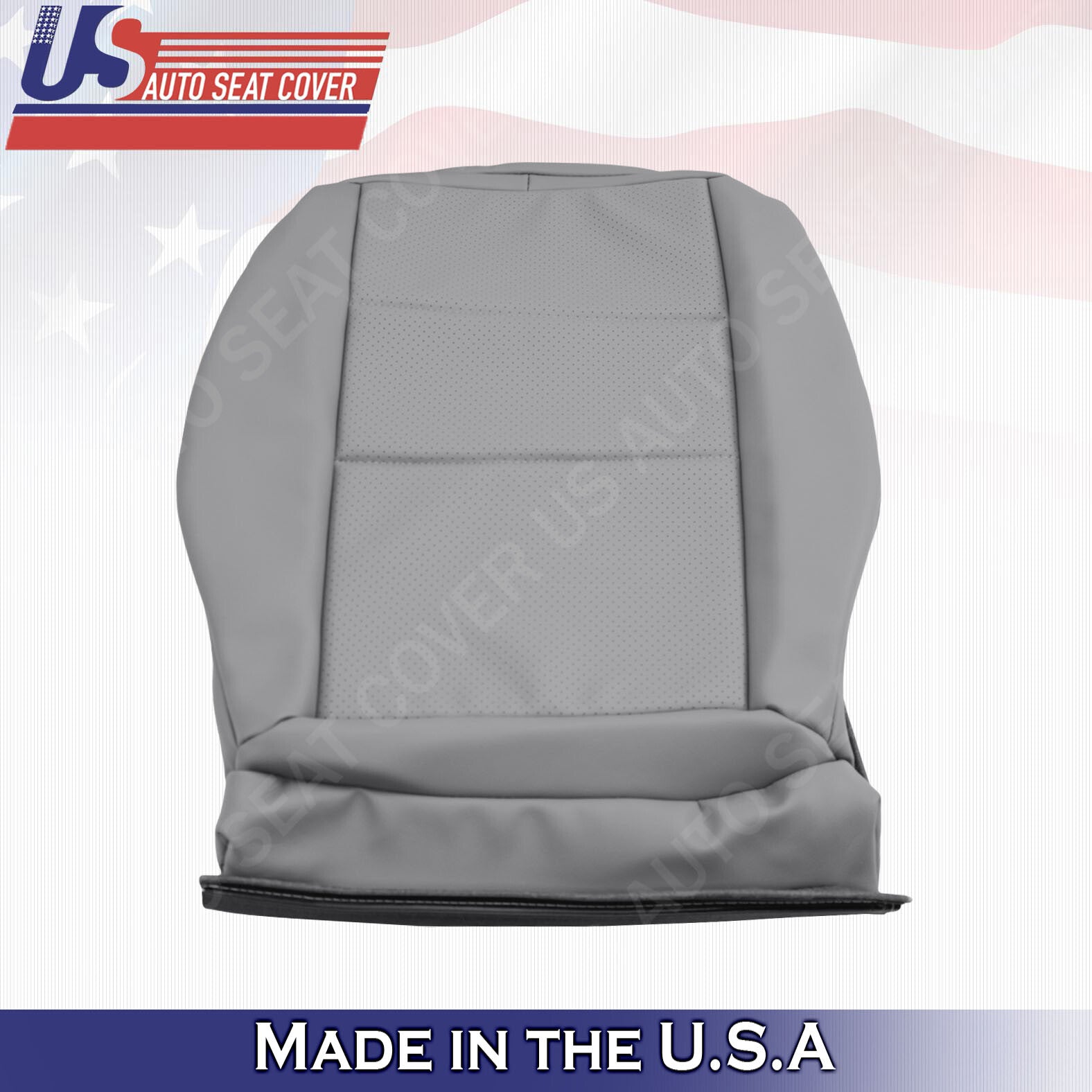 2008 to 2014 For Mercedes C Class Driver &passenger Bottom Leather Covers Gray
