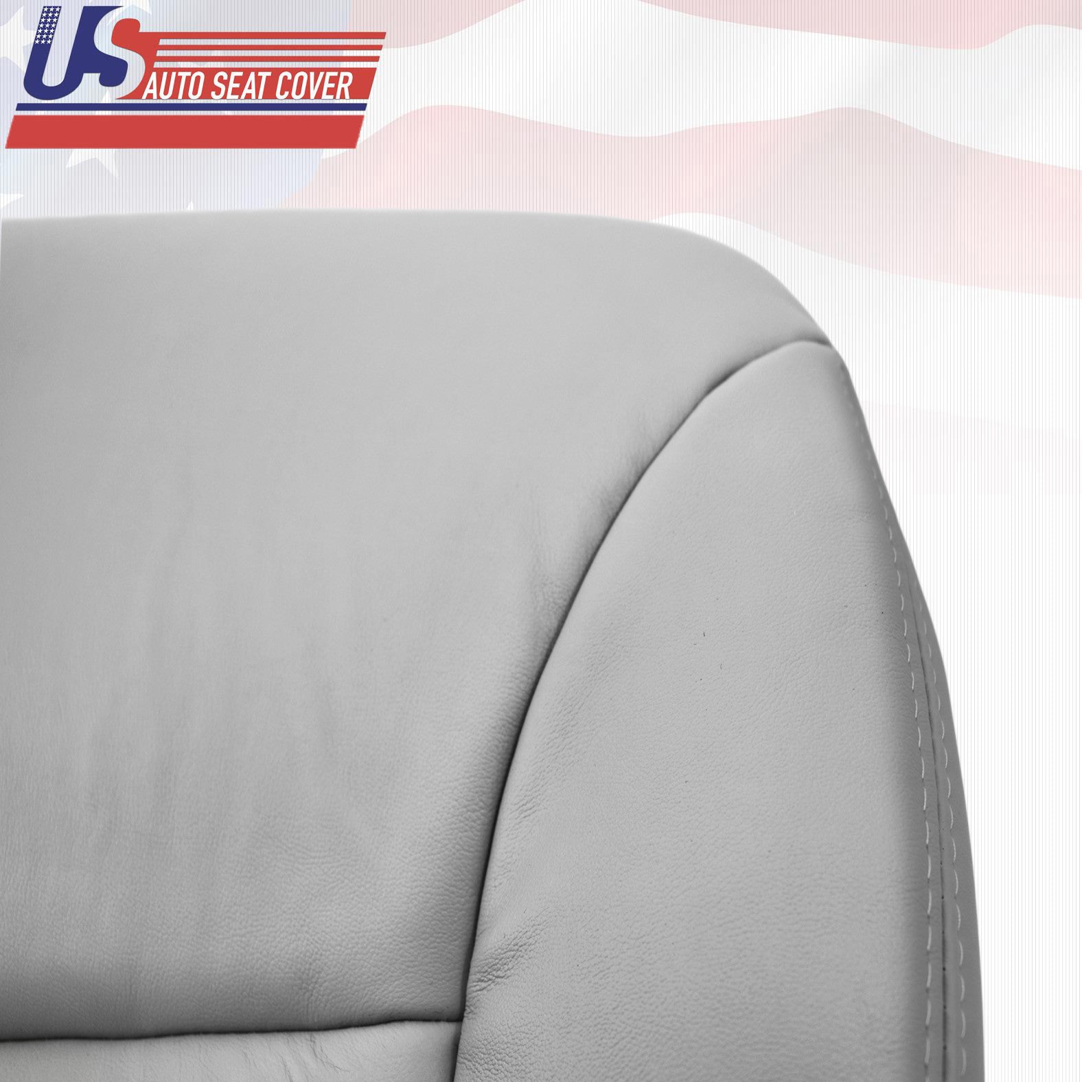 Fits 2002 - 2006 Lexus ES300 ES330 PASSENGER BOTTOM Leather Seat Cover Gray