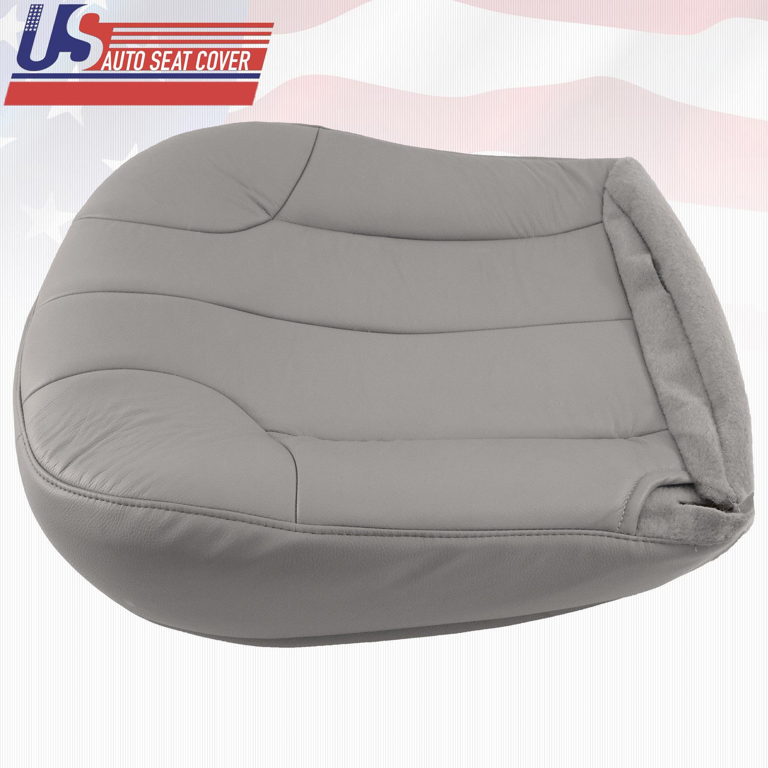 1999 - 2001 Fits Jeep Grand Cherokee Laredo Passenger Bottom Seat Cover Gray