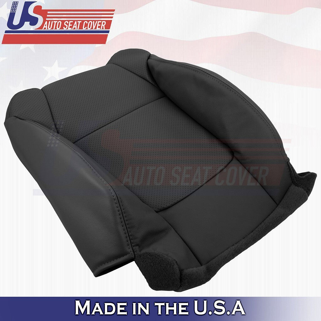 2001 2002 2003 Fits Acura CL Type-S Passenger Top Perforated Leather Cover Black