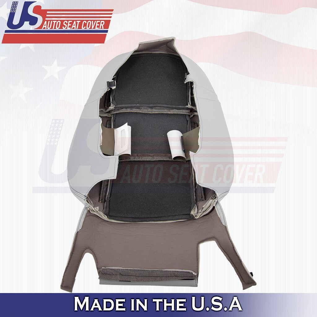2013 to 2020 Fits Lexus GS350 F-Sport Passenger Top Leather Seat Cover Lt Gray
