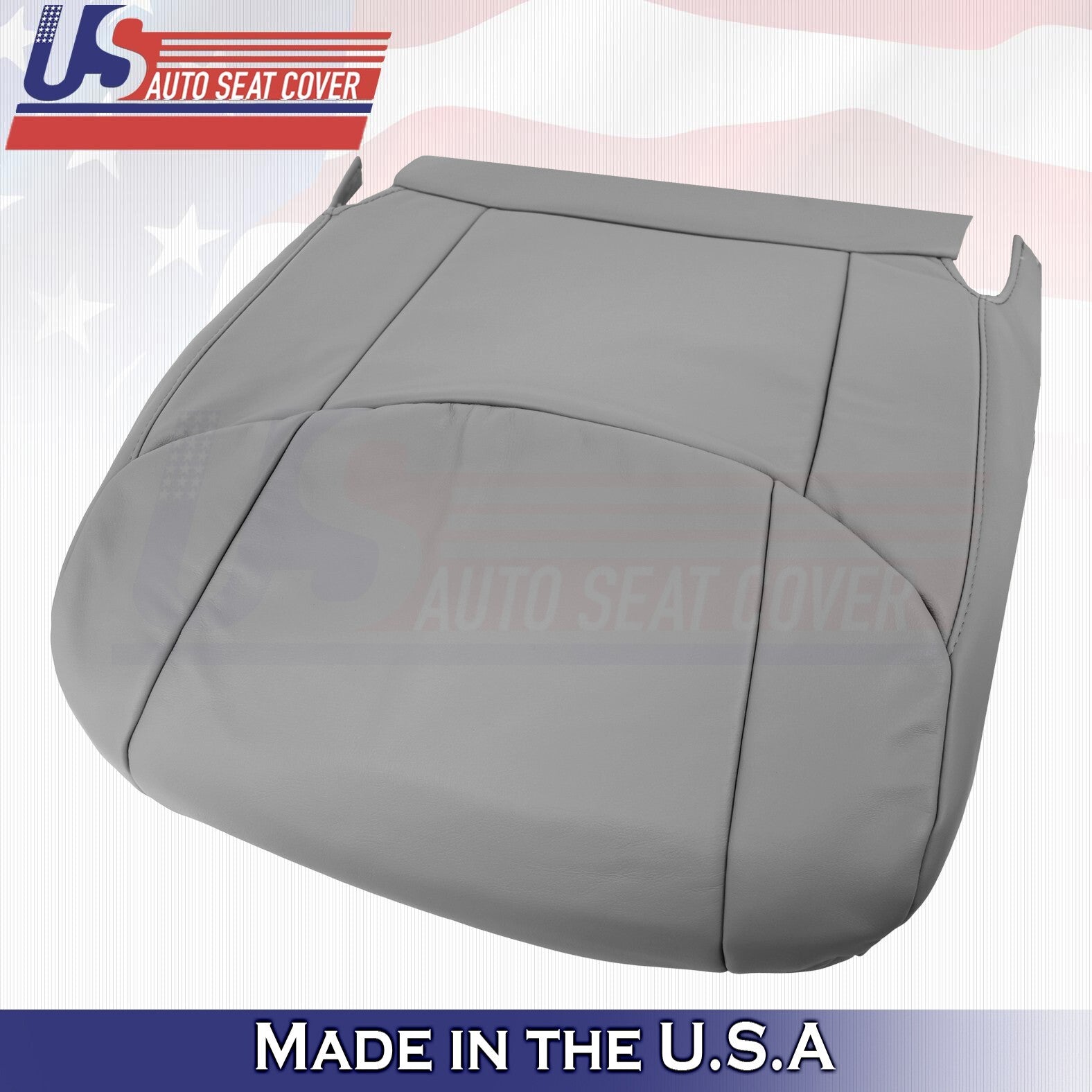 2009 2010 For Toyota Avalon Front Driver & Passenger Bottom Leather Covers Gray
