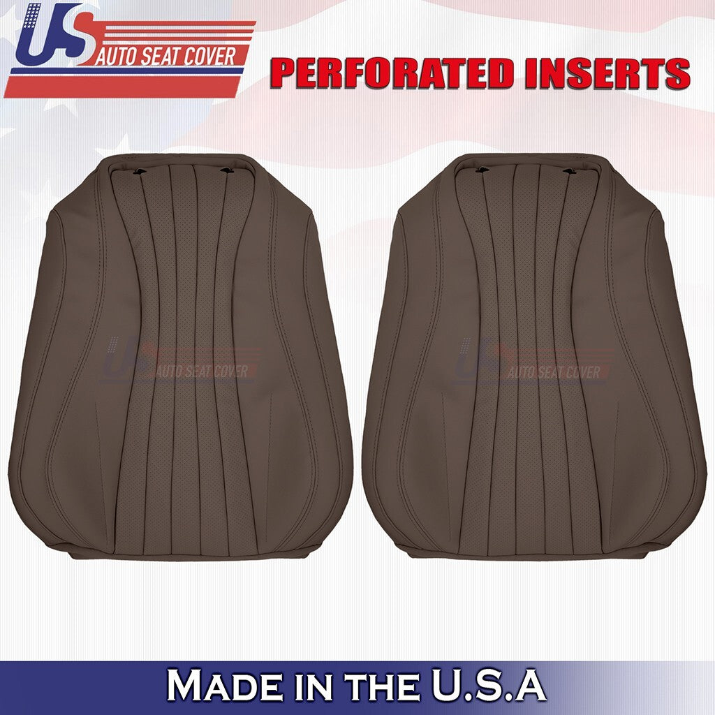 2017 to 2020 For Mercedes Benz Front Set Tops &Bottoms Synth Leather Cover Brown