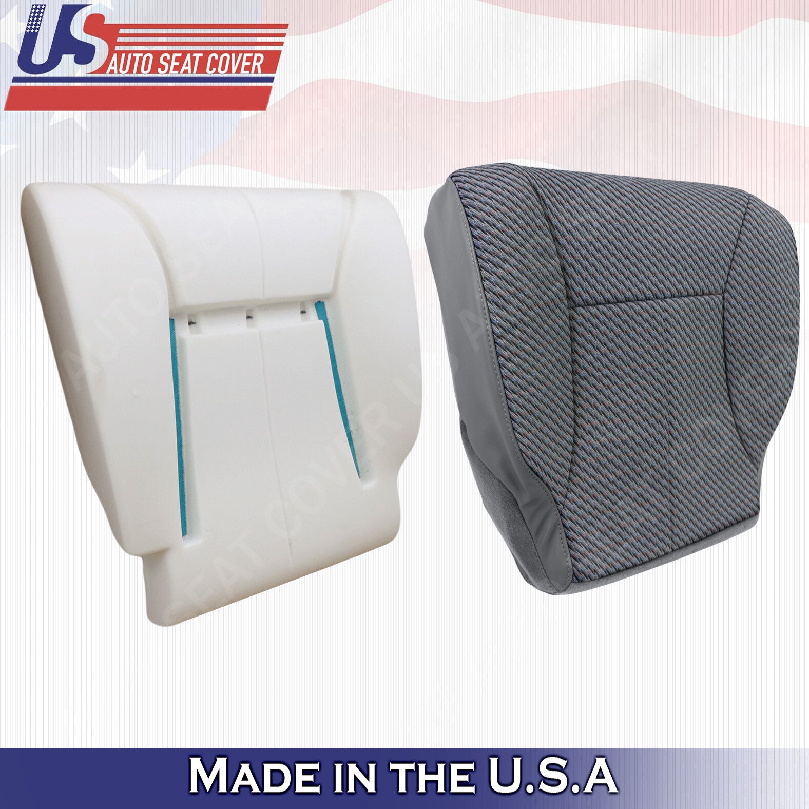 1998 TO 2002 ONLY DRIVER bottom Cover Plus For Dodge Ram 1500 Gray Foam S9C3