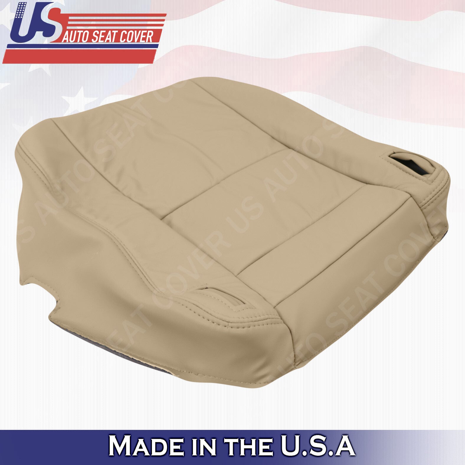 Fits 1997 1998 1999 2000 2001 ES300 LEXUS Driver Bottom Leather Seat Cover Ivory