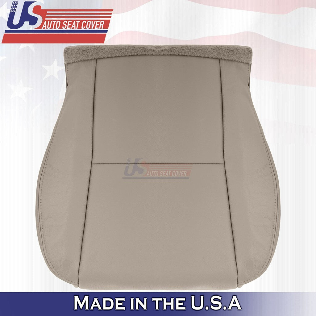 2002 -2006 Fits Toyota Camry Driver Side Bottom Leather Seat Cover Taupe