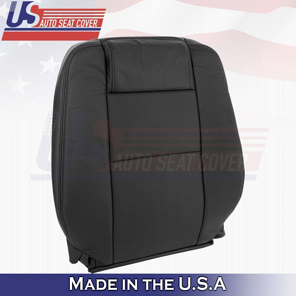 2007 2008 Fits Ford Explorer Sport Trac Driver Top Leather Seat Cover Black