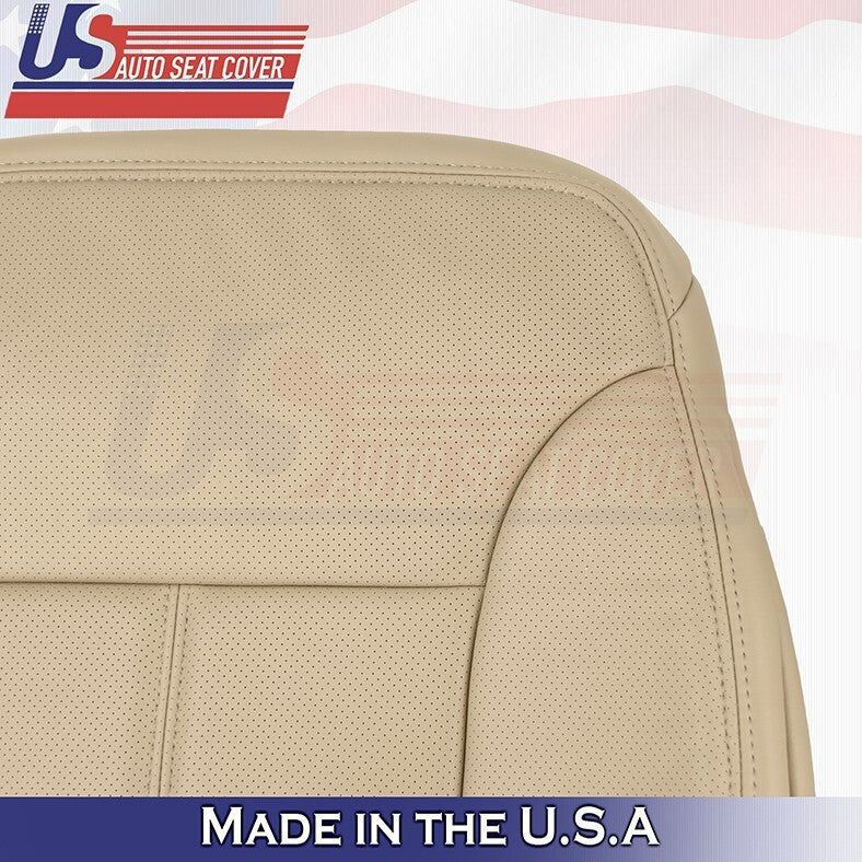 2007 to 2012 For Mercedes GL350 GL450 Driver & Passenger Top Leather Covers Tan