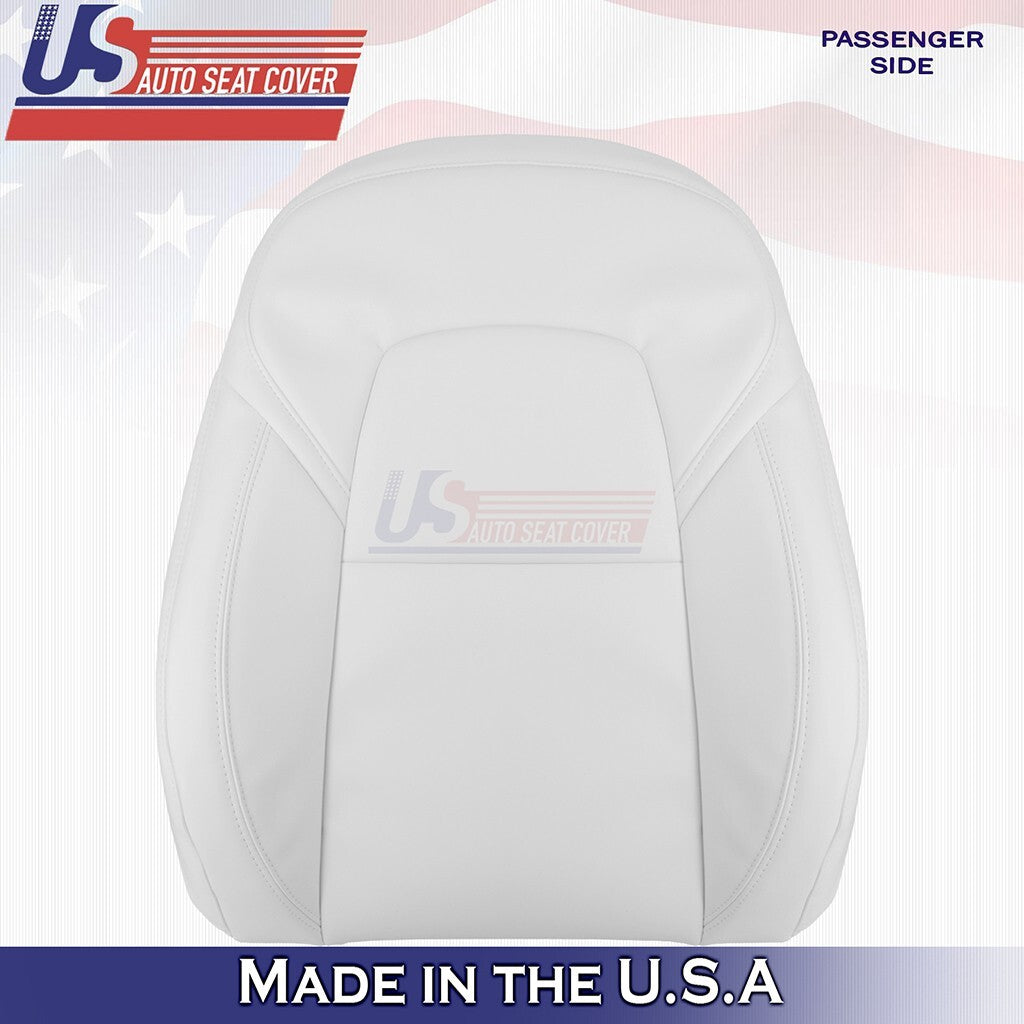 2020 to 2024 For Tesla Model Y Driver &Passenger Bottoms-Tops Vinyl Cover White
