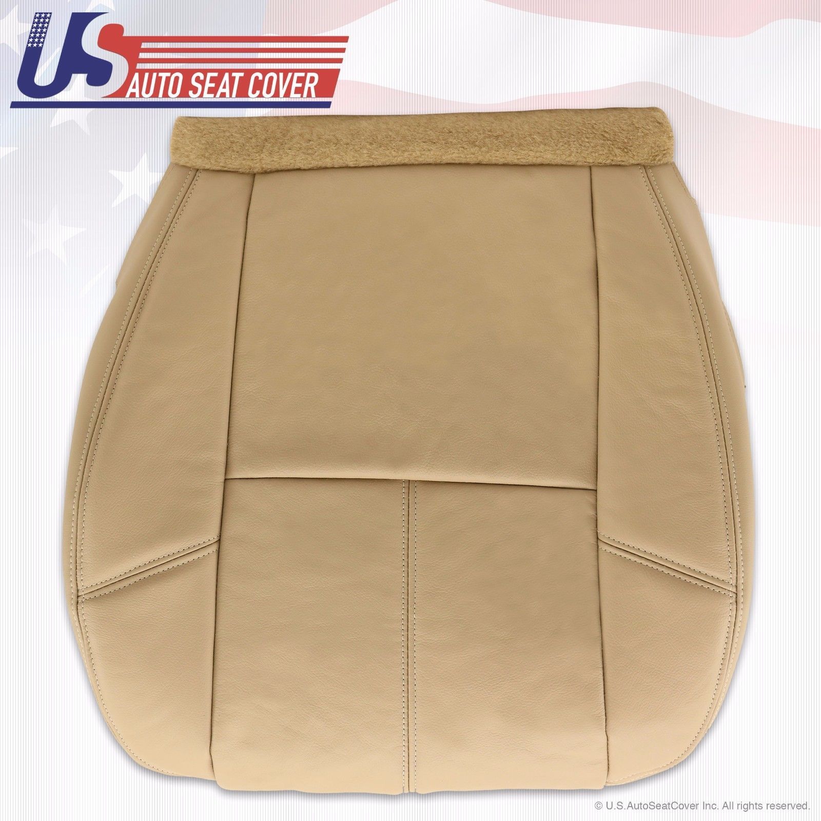 2010 2011 2012 Chevy Tahoe Suburban GMC Yukon Upholstery leather seat-cover Tan