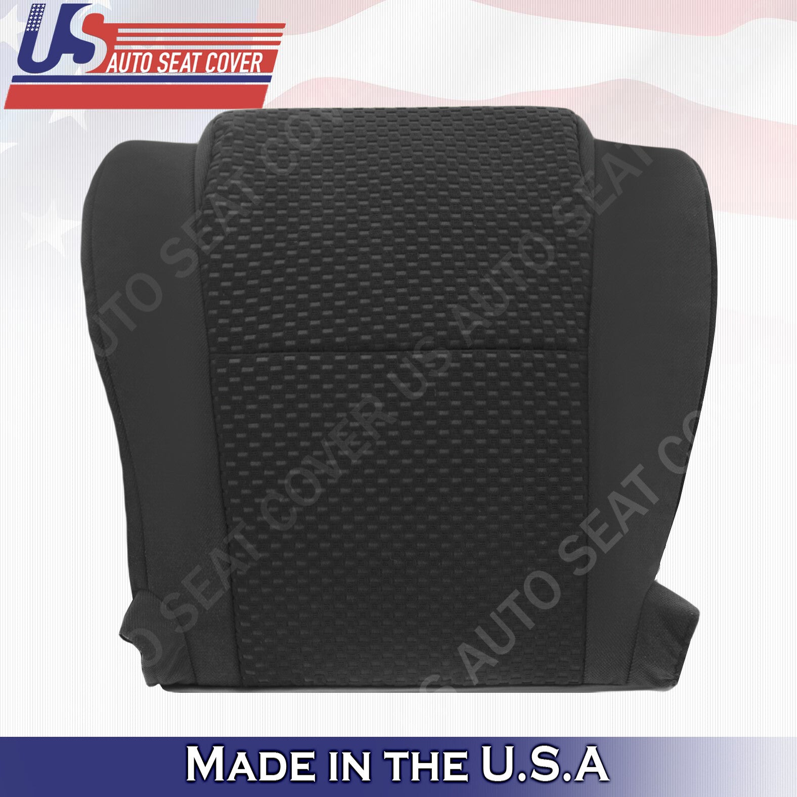 For 2007-2011 Toyota Tundra BOTTOMS Cloth seat Cover Black W/ MANUAL CONTROLS