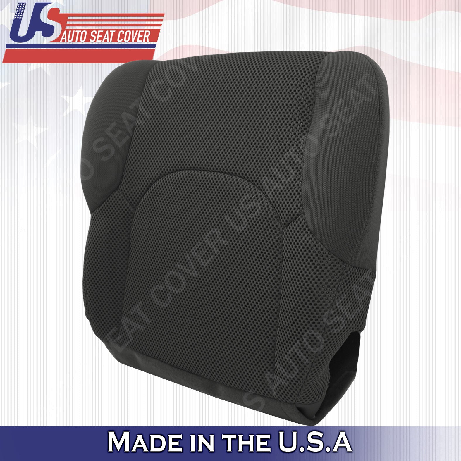 FITS 2005 to 2019 Nissan Frontier Front Lower Bottom Cloth Seat Cover Dark Gray*
