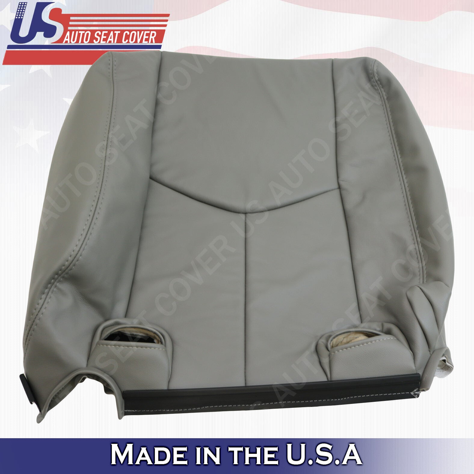 2003 2004 2005 2006 Chevy Tahoe Suburban Leather REAR 40'Seat Cover Gray