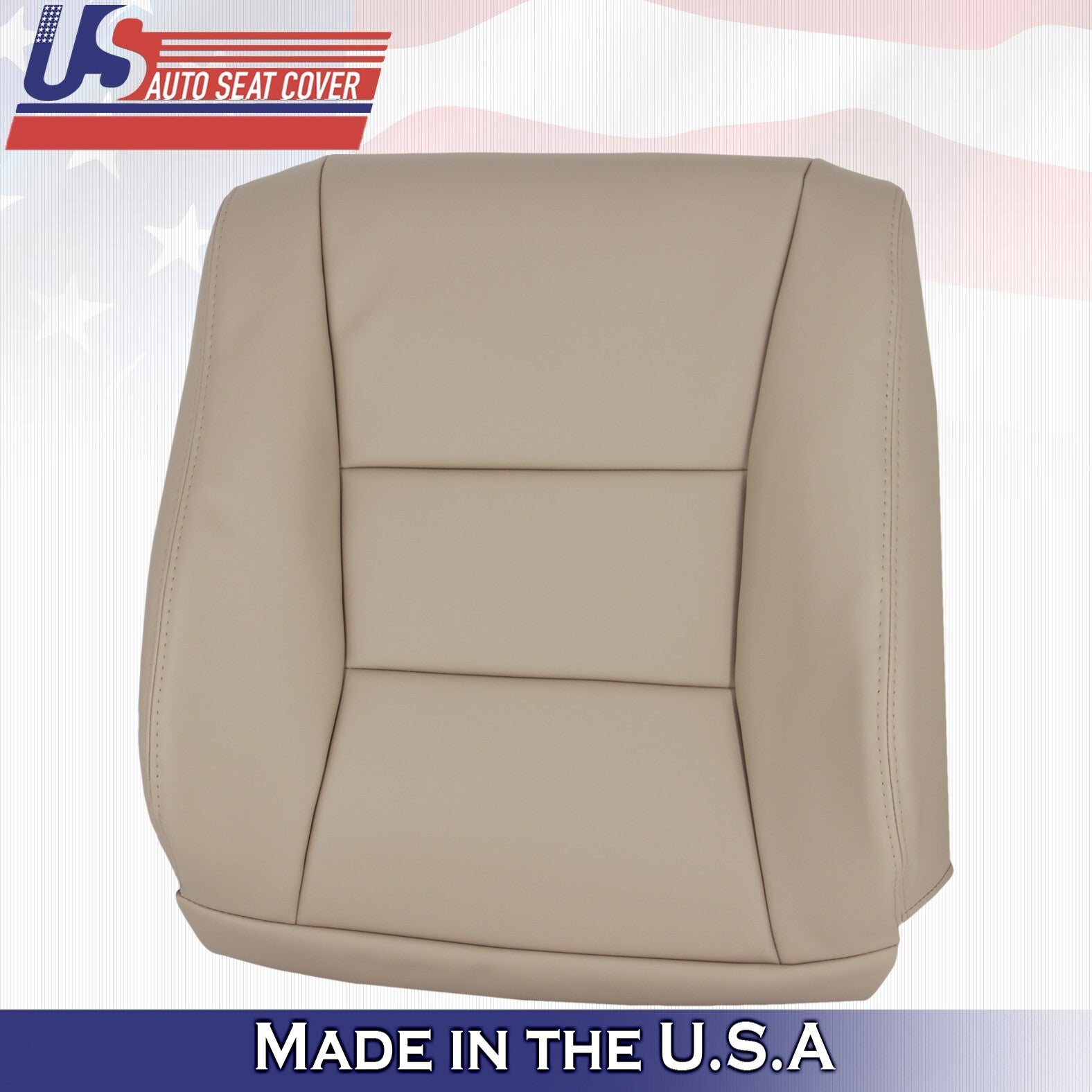1995 1996 1997 For Lexus LX450 Front Passenger Side Top Leather Seat Cover Tan