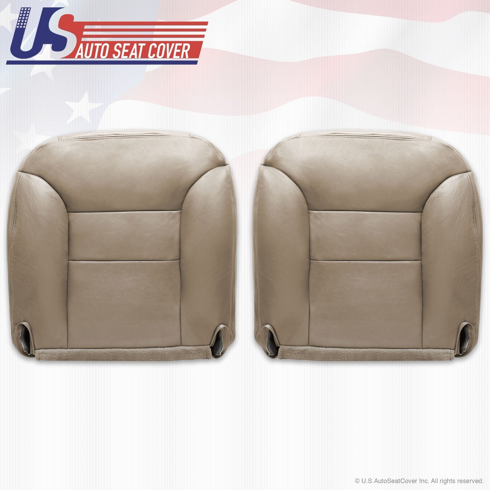 1995 to 1999 Chevy Silverado Driver or Passenger Bottom Leather/Vinyl Cover Tan