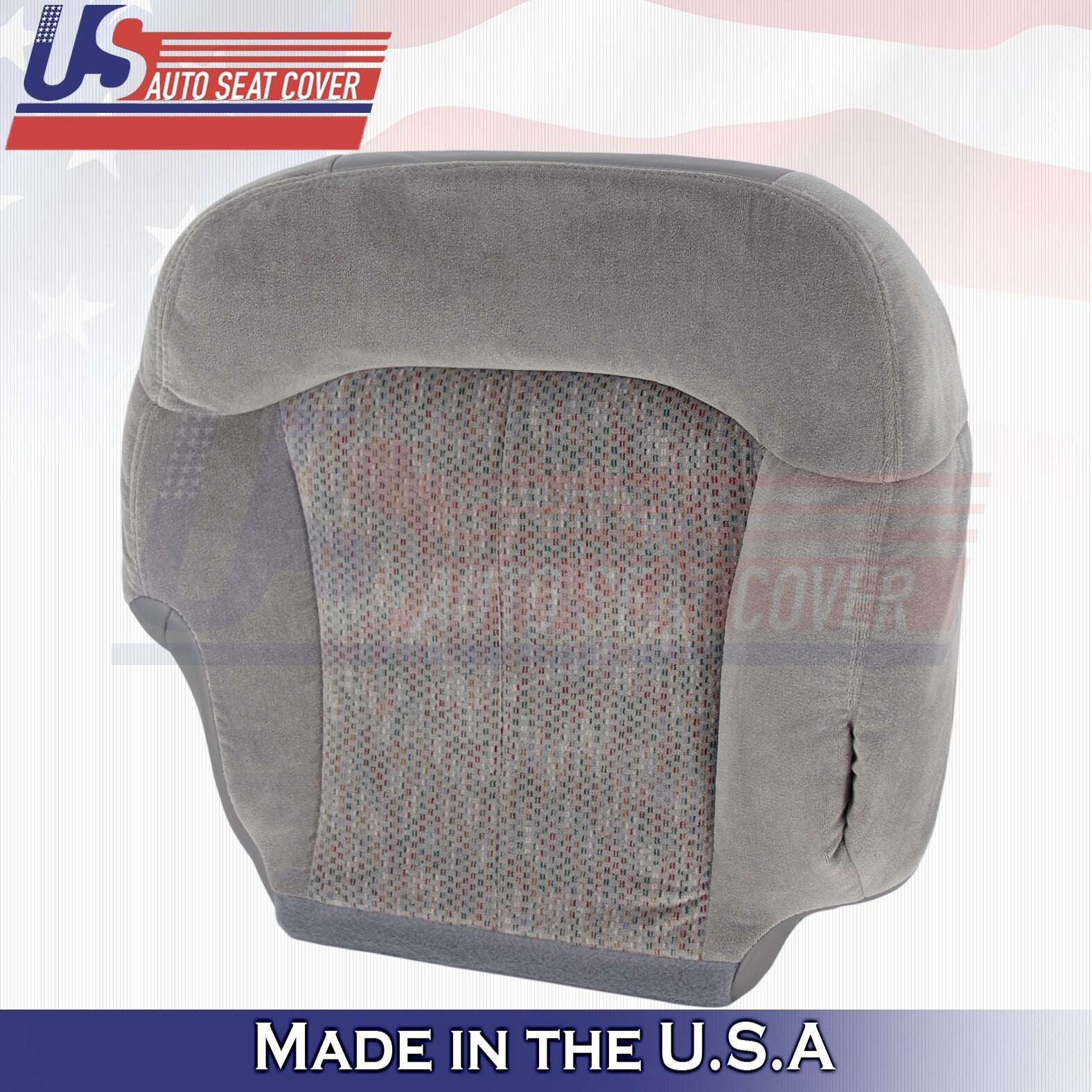 2000 to 2002 Fits Chevy Tahoe Suburban Passenger Top & Bottom Cloth Cover Gray