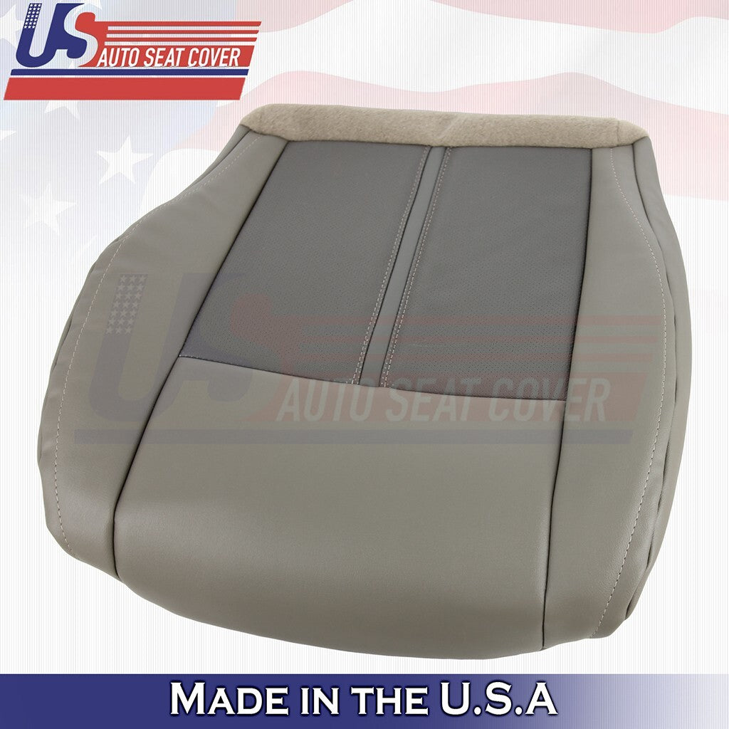 2005 to 2007 For Jeep Grand Cherokee Passenger Bottom & Top Leather Cover Tan